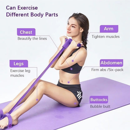 Multifunction Pedal Resistance Band