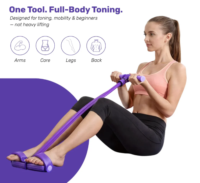 Multifunction Pedal Resistance Band