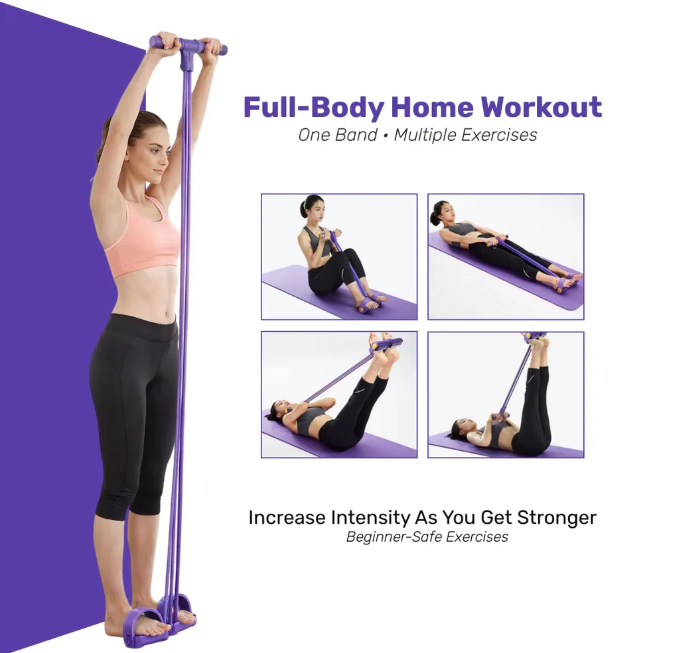 Multifunction Pedal Resistance Band