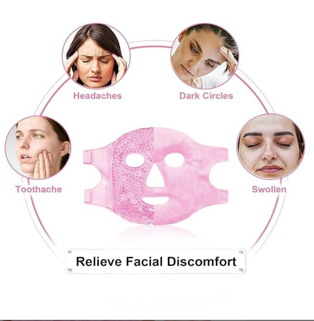 Dual-Sided Ice Therapy Face Mask